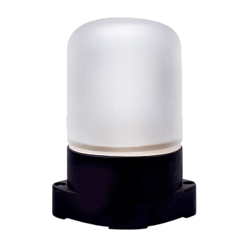 Светильник влагозащищенный Camelion 1501 60W 230V E27 IP54 137мм черный (1/15)