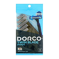 Бритва одноразовая DORCO "TWIN BLADE" 2 лезвия 6шт. (1/24)
