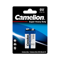 Батарейка Camelion BLUE Крона 6F22 BL1 Heavy Duty 9V (1/12/240)