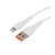 *Кабель GoPower GP07L USB (m)-Lightning (m) 2.4A силикон белый (1/200/800) 