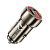 Автомобильное З/У HOCO Z46A 1USB/Type-C 3.0A 20W QC3.0 серый (1/13/130)