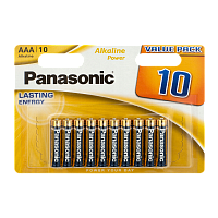 Батарейка Panasonic Power LR03 AAA BL10 Alkaline 1.5V PR (10/120)