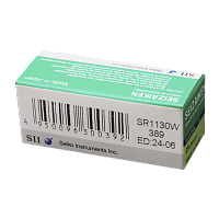 Батарейка SEIZAIKEN 389 (SR1130W)  Silver Oxide 1.55V (1/10/100/1000)