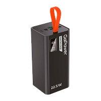 Внешний аккумулятор GoPower PB03-50 50000mAh 3.0A 22.5W 4USB/Type-C CCC черный (1/20)