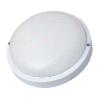 Светильник настенно-потолочный Космос ДПО 10W 230V IP65 для ЖКХ с оптико-аккус датчиком, круг (1/40)