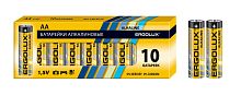 Батарейка Ergolux LR6 AA BOX10 Alkaline 1.5V (10/360)