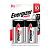 Батарейка Energizer MAX LR20 D BL2 Alkaline 1.5V (2/12)