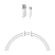 Кабель Borofone BX14 USB (m)-Type-C (m) 2.0м 2.4A ПВХ белый (1/360)