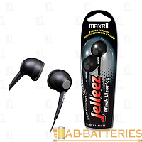 Наушники внутриканальные Maxell 190520 Jelleez черный 