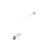 Кабель Borofone BX14 USB (m)-Type-C (m) 2.0м 2.4A ПВХ белый (1/360)