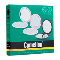 Зеркало Camelion M148-SM складное 1х/5х белый (1/10/100) 