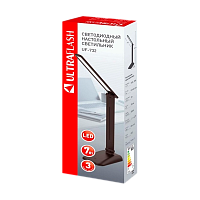 Светильник настольный Ultraflash UF-732 7W 220V на основании 3 ур.ярк.+сенсор. упр. белый (1/20)