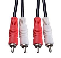 Кабель Perfeo AC3R-020M 2xRCA (m)-2xRCA (m) 1.5м (1/40)