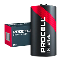 Батарейка Duracell Procell INTENSE LR20 D BOX10 Alkaline 1.5V (10/50)