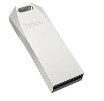 Флеш-накопитель HOCO UD4 16GB USB2.0 металл серебряный (1/70) 