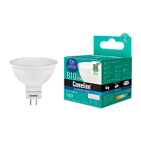 Лампа светодиодная Camelion JCDR GU5.3 10W 6500К 170-265V софит матовая (1/5/100)
