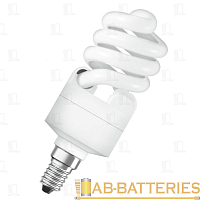 Лампа энергосберегающая Osram T2 E27 14W 4000К 220-240V спираль Micro Twist (1/5/50/200)