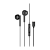 Наушники вставные HOCO M65 с микр. Type-C (m) черный (1/20/120)
