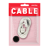 Кабель Smartbuy iK-412s USB (m)-Apple 30pin (m) 1.2м 2.0A силикон синий (1/500)