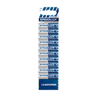 Батарейка Ergolux LR03 AAA bl12 ПРОМО Alkaline 1.5V (12/240/480)