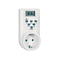 Таймер электронный GoPower Timix 04 16A 3600W 7дн/24ч/1мин (1/12/48)
