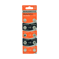 Батарейка Minamoto G5/LR754/LR48/393A/193 BL10 Alkaline 1.5V (10/200/10000)
