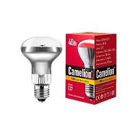 Лампа накаливания зеркальная Camelion R63 E27 40W 220-240V рефлектор (1/100)