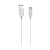 Кабель Borofone BX14 USB (m)-Type-C (m) 3.0м 2.4A ПВХ белый (1/360)