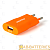 Сетевое З/У Smartbuy SATELLITE 1USB 1.0A оранжевый (1/60)