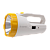*Фонарь туристический Космос 9191 3W 1LED от аккумулятора белый (1/8) 