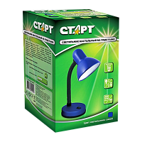 Светильник настольный Старт СТ02 40W 220V E27 на основании черный