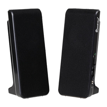 Колонки 2.0 Smartbuy FEST 4W USB+Jack 3.5мм черный (1/40)