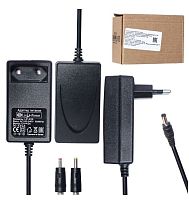 Блок питания Live Power LP225 2.0A 12V 5,5x2,5/12мм +2 насадки 4,0*1,7/3.5*1.35 (1/100)