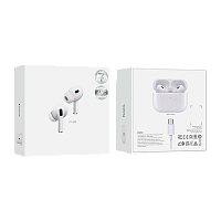 Наушники вставные HOCO EW63 bluetooth 5.3 с микр. белый (1/14/140) 