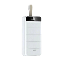 Внешний аккумулятор Remax RPP-185 50000mAh 2.1A 3USB/Lightning/Type-C белый (1/15)