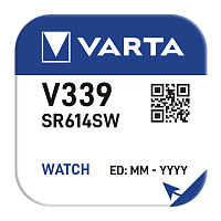 Батарейка Varta 339 BL1 Silver Oxide 1.55V (1/10/100) 