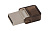 Флеш-накопитель Kingston DataTraveler microDuo 32GB USB2.0 microUSB (m) металл коричневый