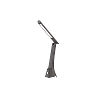Светильник настольный Ultraflash UF-733 8W 220V на основании 3 ур.ярк.+сенсор. упр. черный (1/20)