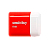 Флеш-накопитель Smartbuy Lara 8GB USB2.0 пластик красный