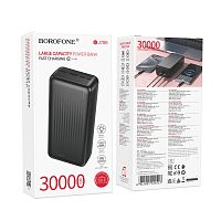 Внешний аккумулятор Borofone BJ78B 30000mAh 2.0A 2USB/Type-C/MicroUSB черный (1/30)