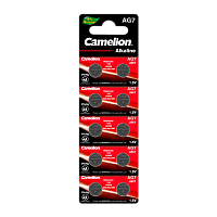 Батарейка Camelion G7/LR926/LR57/395A/195 BL10 Alkaline 1.5V (10/100/3600)