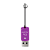 Картридер Smartbuy 706 USB2.0 microSD фиолетовый (1/20)