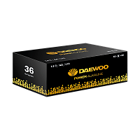 Батарейка Daewoo Power LR6 AA BOX36 Alkaline 1.5V (36/720)