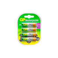 Аккумулятор бытовой GP HR6 AA BL4 NI-MH 2500mAh в пластиковой упаковке (4/40/400) R