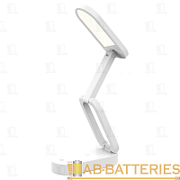 Светильник настольный Ultraflash UF-750 4W на основании белый (1/40)