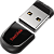 Флеш-накопитель SanDisk Cruzer Fit CZ33 64GB USB2.0 пластик черный
