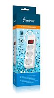 Сетевой фильтр Smartbuy SBSP-3-50-W 3р.С/З 16A 3.0м белый