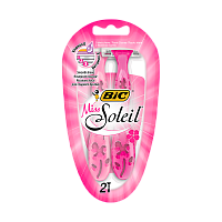 Бритва BIC "Miss Soleil Pink" 3 лезвия 4шт. (1/10)
