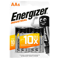 Батарейка Energizer INDUSTRIAL LR6 AA BL6 Alkaline 1.5V (6/72)