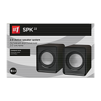 Колонки 2.0 Defender SPK-22 5W Jack 3.5мм черный (1/100)